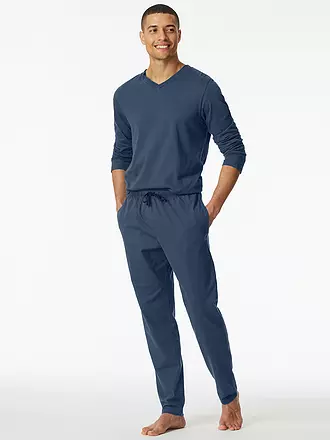 SCHIESSER | Pantalón de pijama | blau